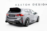 Maxton Parts - Diffusor Flaps V.5 passend für BMW M135i F70 schwarz Hochglanz