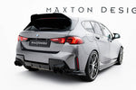 Maxton Parts - Diffusor Flaps V.5 passend für BMW M135i F70 schwarz Hochglanz