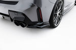 Maxton Parts - Diffusor Flaps V.5 passend für BMW M135i F70 schwarz Hochglanz