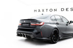 Maxton Parts - Diffusor Flaps V.5 passend für BMW M3 Limousine / Touring G80 / G81 schwarz Hochglanz