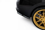 Maxton Parts - Diffusor Flaps V.5 passend für Skoda Octavia RS Liftback / Combi Mk4 / Mk4 FL schwarz Hochglanz