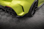 Maxton Parts - Diffusor Flaps V.6 passend für BMW 1er M-Paket / M135i / 128ti F40 schwarz Hochglanz