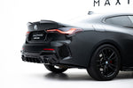 Maxton Parts - Diffusor Flaps V.7 passend für BMW 4er M-Paket G22 / G23 / G22 FL / G23 FL schwarz Hochglanz