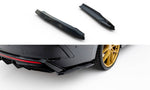 Maxton Parts - Diffusor Flaps V.7 passend für Skoda Octavia RS Liftback / Combi Mk4 schwarz Hochglanz