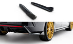 Maxton Parts - Diffusor Flaps V.8 passend für Skoda Octavia RS Liftback / Combi Mk4 schwarz Hochglanz