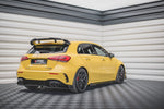 Maxton Parts - Diffusor Heckansatz + Flaps passend für Mercedes-AMG A 45 S Aero Pack W177