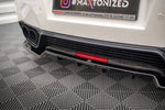 Maxton Parts - Diffusor Heckansatz + Flaps passend für Nissan GTR R35 FL
