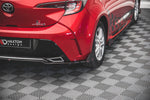 Maxton Parts - Diffusor Heckansatz + Flaps passend für Toyota Corolla GR Sport Hatchback XII