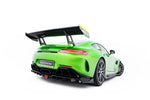 Maxton Parts - Diffusor Heckansatz + LED passend für Mercedes-AMG GT R C190 Facelift