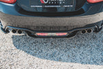 Maxton Parts - Diffusor Heckansatz passend für ABARTH 124 Spider Carbon Look