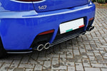 Maxton Parts - Diffusor Heckansatz passend für Alfa Romeo 147 GTA schwarz Hochglanz (AL-147-1-GTA-RD1+RD2-G)