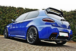 Maxton Parts - Diffusor Heckansatz passend für Alfa Romeo 147 GTA schwarz Hochglanz (AL-147-1-GTA-RD1+RD2-G)