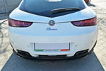 Maxton Parts - Diffusor Heckansatz passend für Alfa Romeo Brera schwarz Hochglanz (AL-BR-1-RD1+RD2-G)