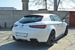 Maxton Parts - Diffusor Heckansatz passend für Alfa Romeo Brera schwarz Hochglanz (AL-BR-1-RD1+RD2-G)