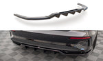Maxton Parts - Diffusor Heckansatz passend für Audi A3 S-Line Limousine 8Y schwarz Hochglanz