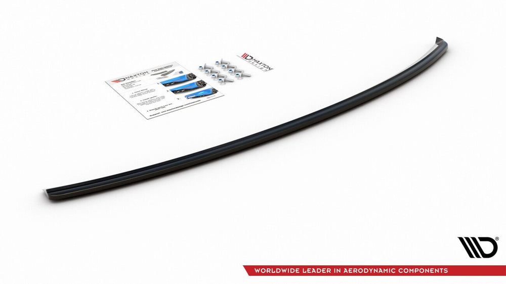 Maxton Parts - Diffusor Heckansatz passend für Audi A4 B8 Avant schwarz Hochglanz