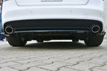 Maxton Parts - Diffusor Heckansatz passend für Audi A5 S-Line 8T FL schwarz Hochglanz (AU-A5-1F-SLINE-RD1+RD2-G)