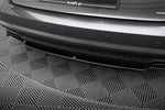 Maxton Parts - Diffusor Heckansatz passend für Audi A6 / A6 C7 S-line/ S6 C7 FL schwarz Hochglanz