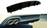 Maxton Parts - Diffusor Heckansatz passend für Audi A6 C7 S-LINE AVANT schwarz Hochglanz