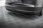 Maxton Parts - Diffusor Heckansatz passend für Audi A8 D4 FL schwarz Hochglanz
