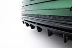Maxton Parts - Diffusor Heckansatz passend für Audi Q7 S-Line Mk2 FL schwarz Hochglanz