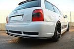 Maxton Parts - Diffusor Heckansatz passend für Audi RS4 B5 schwarz Hochglanz (AU-RS4-B5-RSD1+RD1-G)