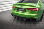 Maxton Parts - Diffusor Heckansatz passend für Audi RS5 F5 FL schwarz Hochglanz