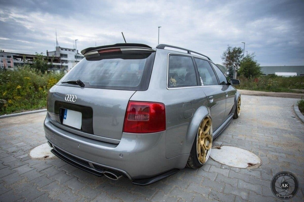 Maxton Parts - Diffusor Heckansatz passend für Audi RS6 C5 AVANT schwarz Hochglanz