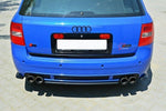 Maxton Parts - Diffusor Heckansatz passend für Audi RS6 C5 AVANT schwarz Hochglanz