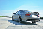 Maxton Parts - Diffusor Heckansatz passend für Audi RS7 C7 schwarz Hochglanz