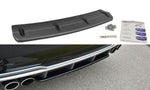 Maxton Parts - Diffusor Heckansatz passend für Audi S3 8V FL Hatchback / Sportback / Limousine schwarz Hochglanz
