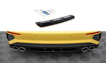 Maxton Parts - Diffusor Heckansatz passend für Audi S3 Limousine 8Y schwarz Hochglanz