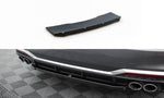 Maxton Parts - Diffusor Heckansatz passend für Audi S5 Sportback / Coupe F5 FL schwarz Hochglanz