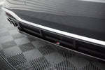 Maxton Parts - Diffusor Heckansatz passend für Audi S5 Sportback / Coupe F5 FL schwarz Hochglanz