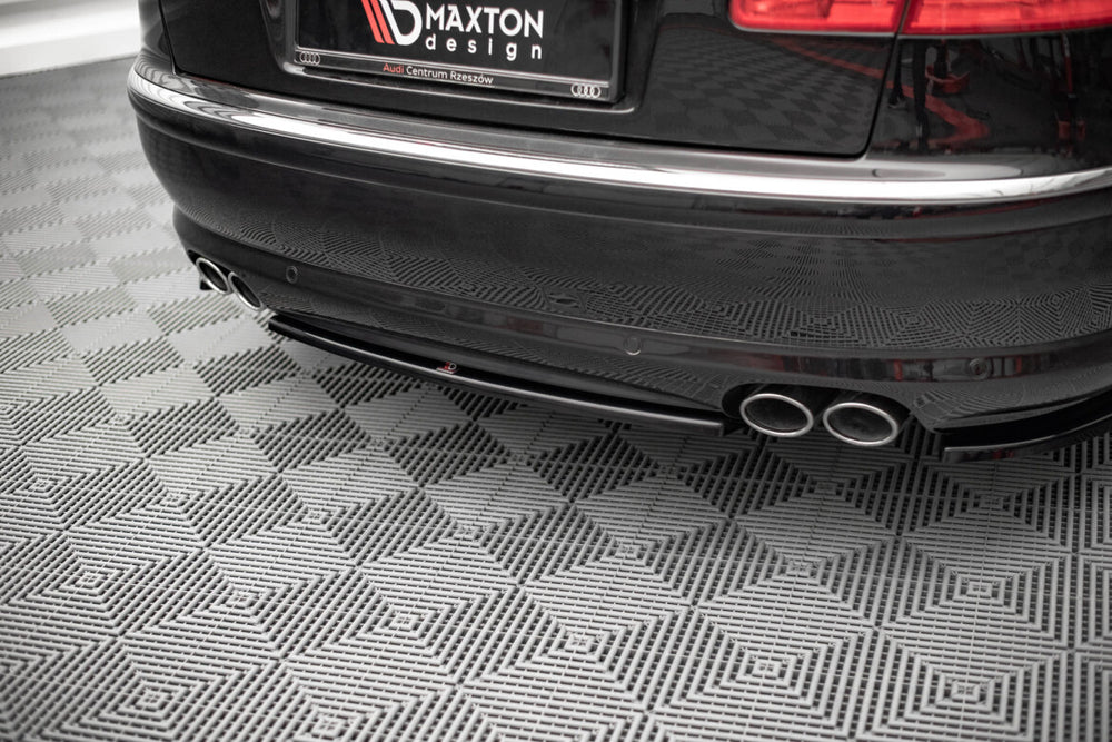 Maxton Parts - Diffusor Heckansatz passend für Audi S8 D3 schwarz Hochglanz