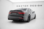 Maxton Parts - Diffusor Heckansatz passend für Audi S8 D5 schwarz Hochglanz