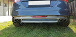 Maxton Parts - Diffusor Heckansatz passend für Audi TT S Mk2 (8J) schwarz Hochglanz