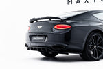 Maxton Parts - Diffusor Heckansatz passend für Bentley Continental GT Coupe Mk3 schwarz Hochglanz