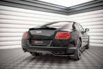 Maxton Parts - Diffusor Heckansatz passend für Bentley Continental GT V8 S Mk2 schwarz Hochglanz