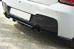 Maxton Parts - Diffusor Heckansatz passend für BMW 1er F20/F21 M-Power schwarz Hochglanz (BM-1-F20-M-RD1+RD2-G)