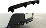 Maxton Parts - Diffusor Heckansatz passend für BMW 1er F20/F21 M-Power schwarz Hochglanz (BM-1-F20-M-RD1+RD2-G)