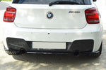 Maxton Parts - Diffusor Heckansatz passend für BMW 1er F20/F21 M-Power schwarz Hochglanz (BM-1-F20-M-RD1+RD2-G)