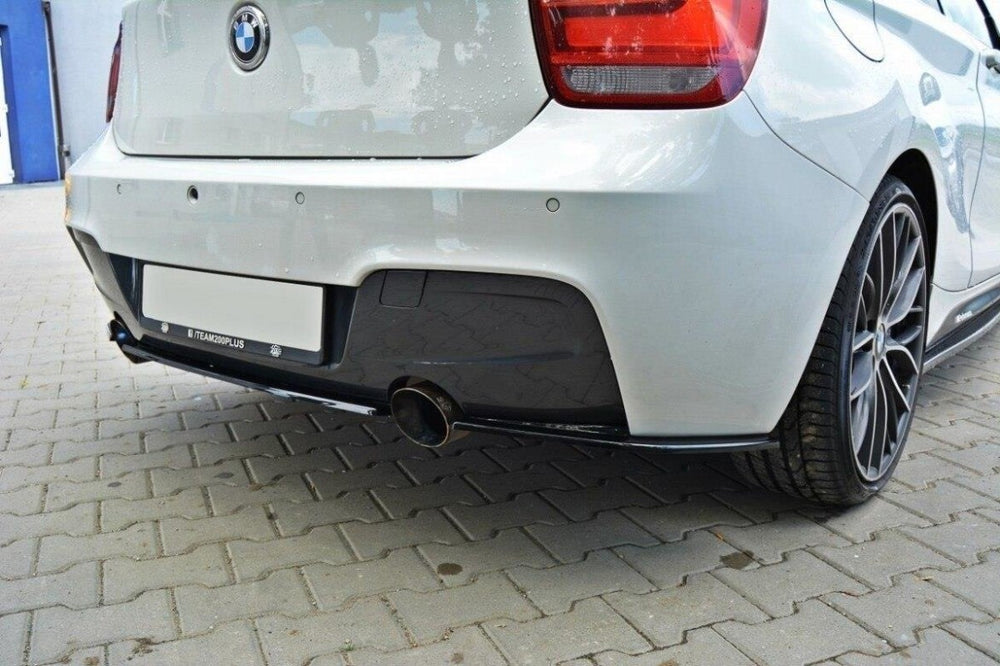 Maxton Parts - Diffusor Heckansatz passend für BMW 1er F20/F21 M-Power schwarz matt (BM-1-F20-M-RD1-T)