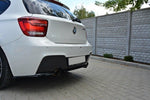 Maxton Parts - Diffusor Heckansatz passend für BMW 1er F20/F21 M-Power schwarz matt (BM-1-F20-M-RD1-T)