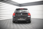 Maxton Parts - Diffusor Heckansatz passend für BMW 1er F20 schwarz Hochglanz
