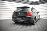 Maxton Parts - Diffusor Heckansatz passend für BMW 1er F20 schwarz Hochglanz