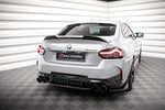 Maxton Parts - Diffusor Heckansatz passend für BMW 2 Coupe M240i G42 schwarz Hochglanz