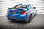 Maxton Parts - Diffusor Heckansatz passend für BMW 2 M-Paket F22 schwarz Hochglanz