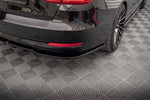 Maxton Parts - Diffusor Heckansatz passend für BMW 3er GT F34 schwarz Hochglanz