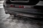 Maxton Parts - Diffusor Heckansatz passend für BMW 3er Limousine E90 schwarz Hochglanz